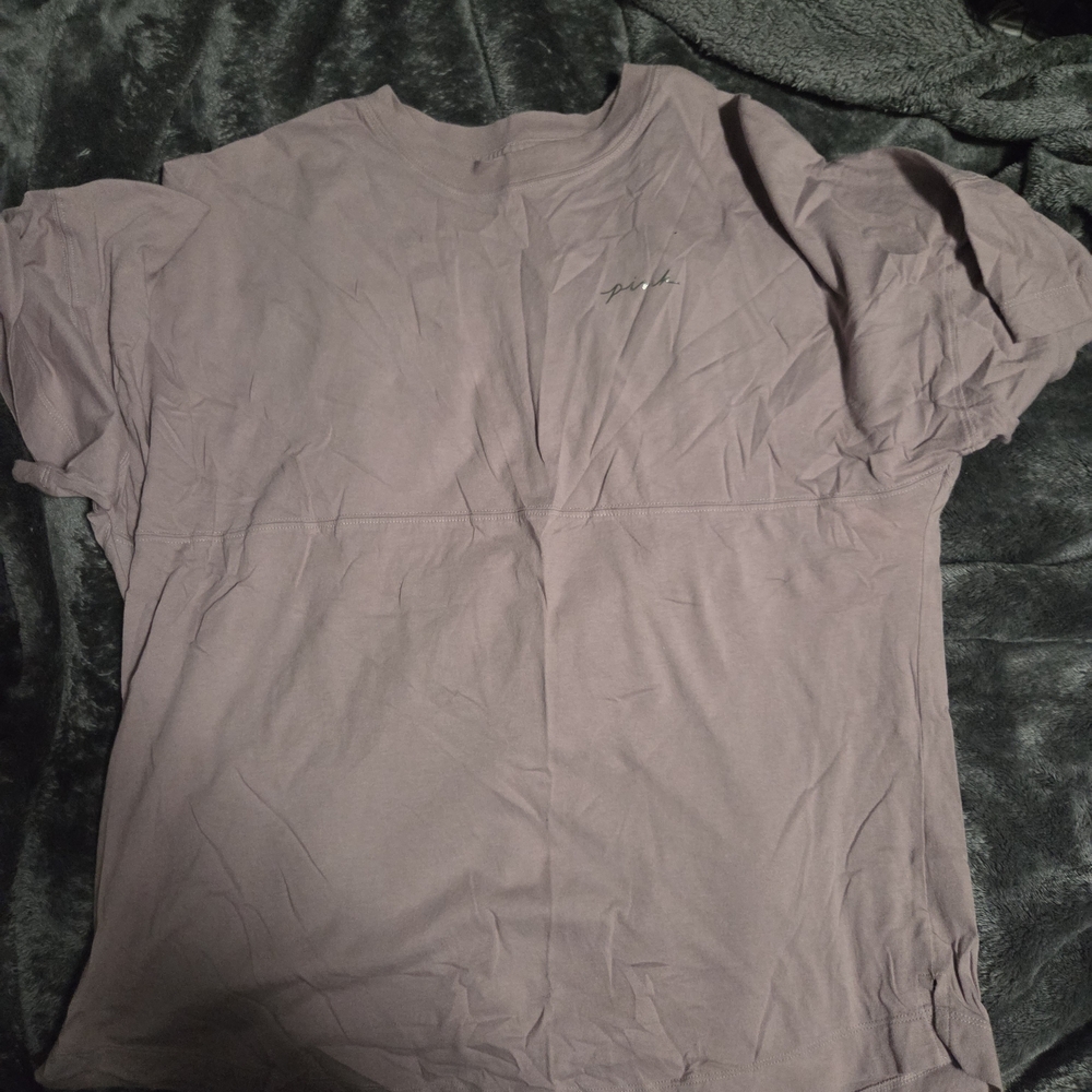 PINK Victoria's Secret Lavender Pink Tee